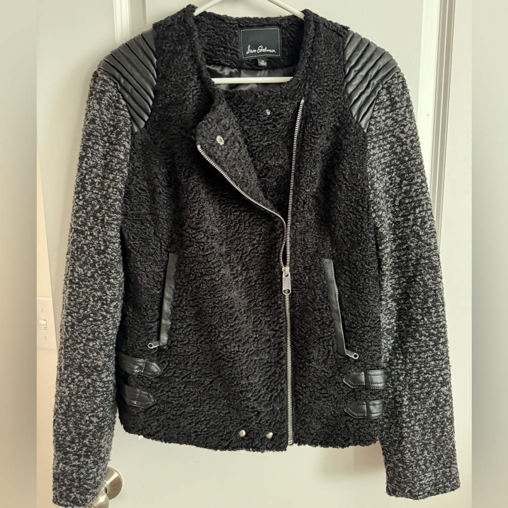 Sam Edelman Boucle Bomber Jacket, M